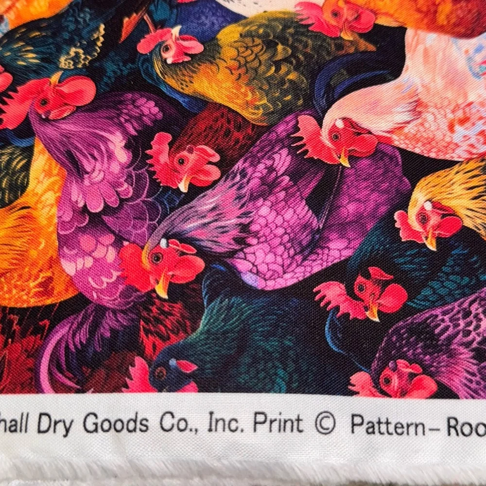 Vibrant Rooster Pattern Sheet Set - Picture 2 of 2